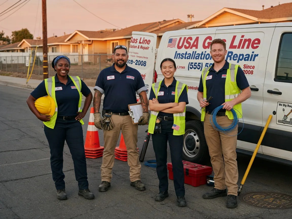 Gas Line Installation company in Larsen, WI
