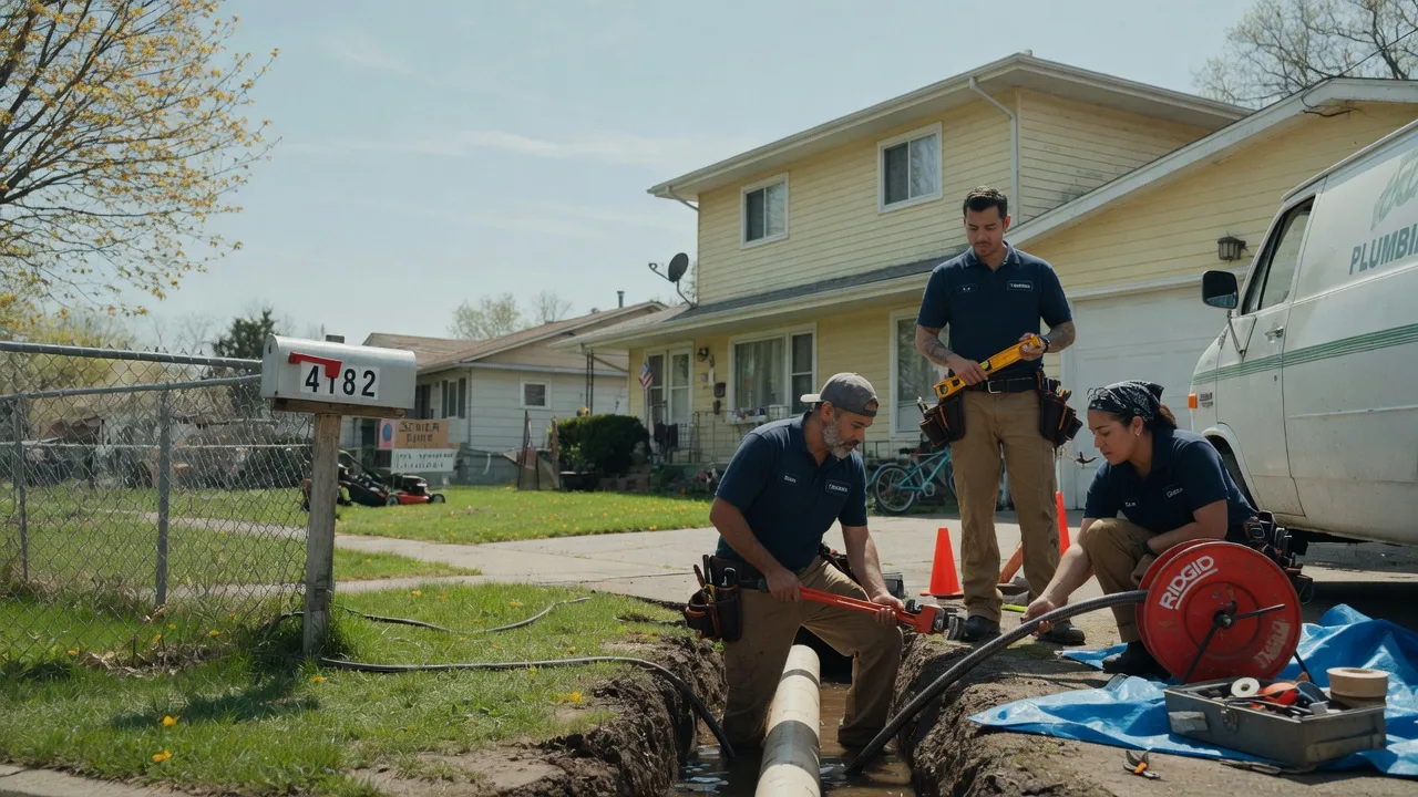 Gas Line Repair in Larsen, WI near me
